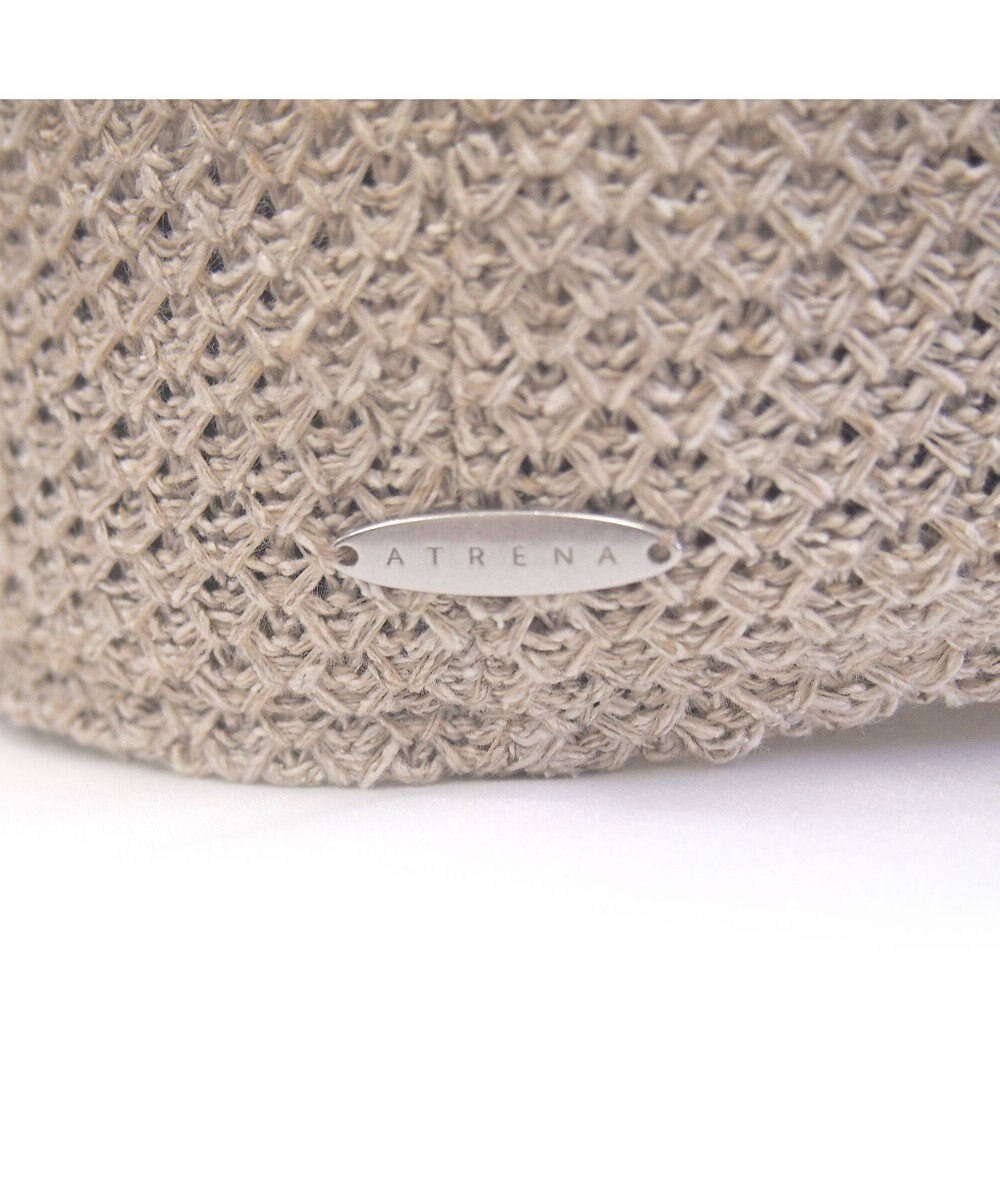 ATRENA 【日本製】つばスエードキャップ 