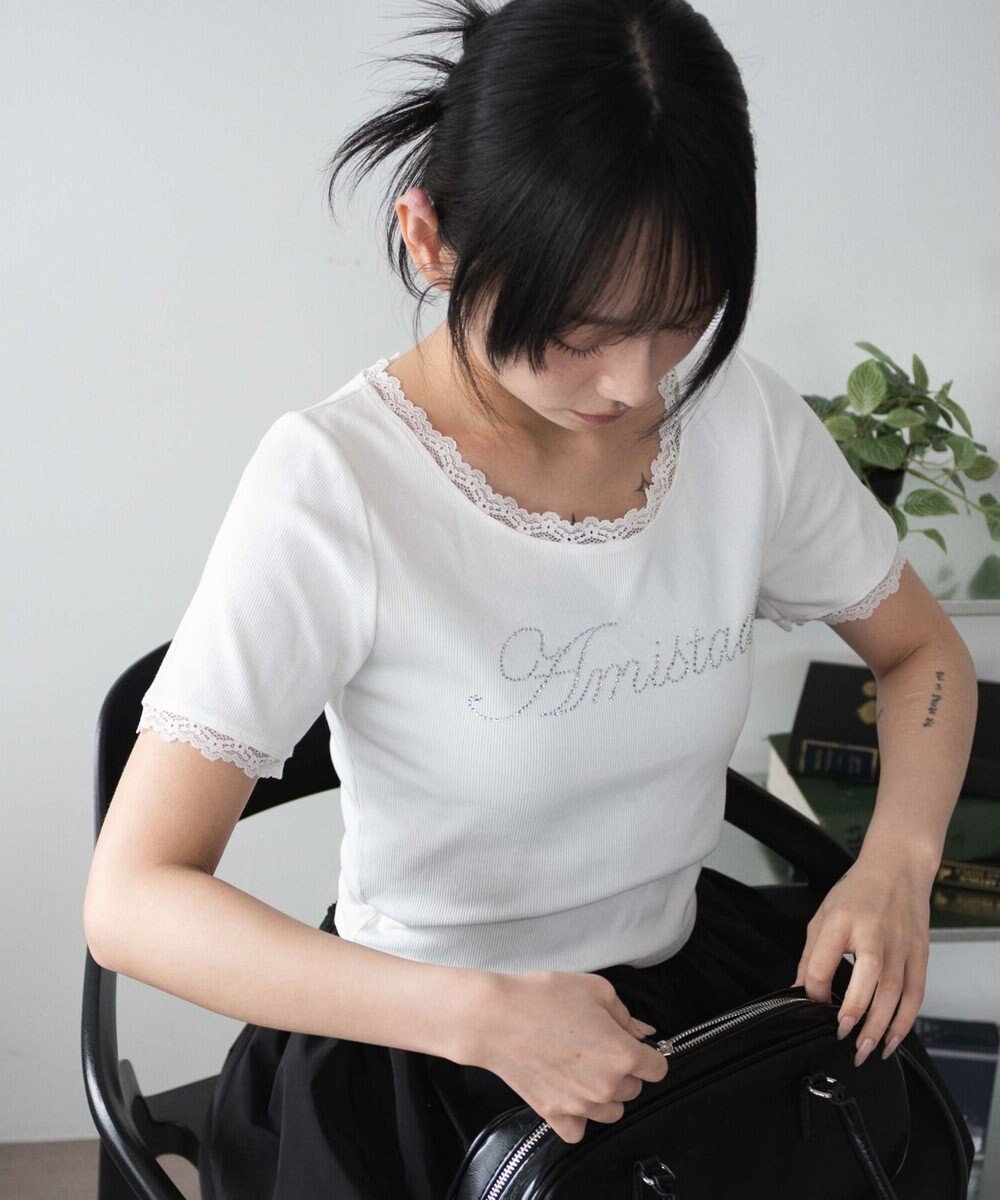 WEGO ロゴレースちびT 