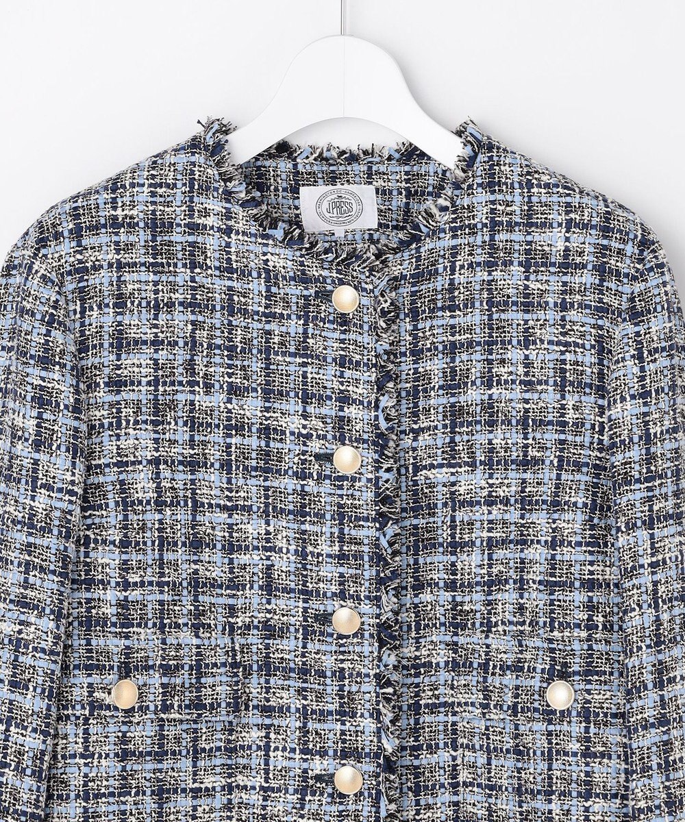 J.PRESS LADIES L ファニーツイード ジャケット 