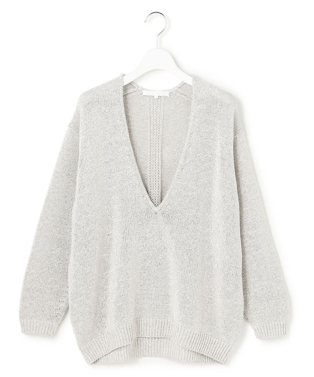 23区 【GOLD LABEL】マーブルコイル Vネック ニット 