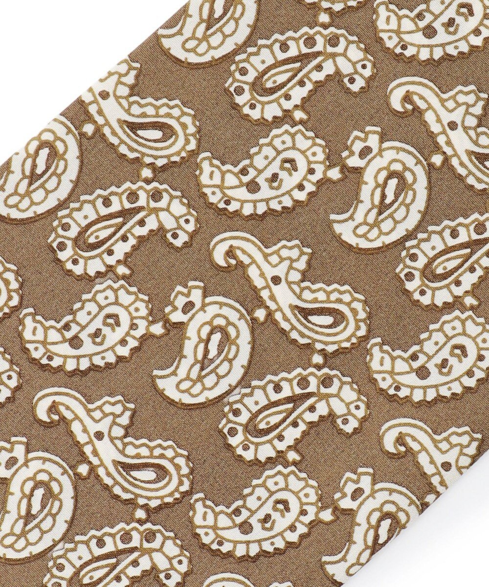 J.PRESS MEN ハンドプリントペイズリー ネッカチーフ 