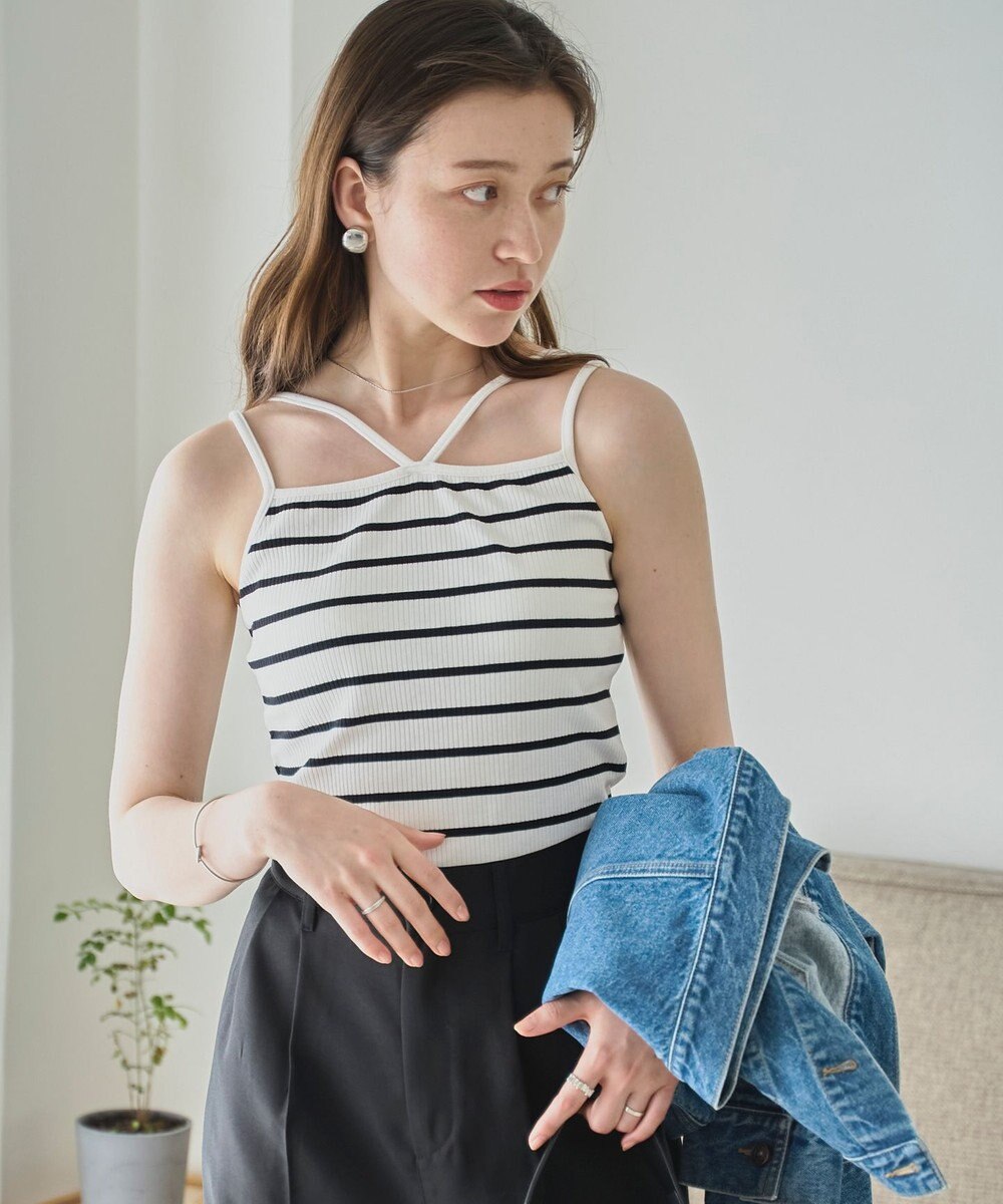 WEGO 【カップ付き】nachumoreホルターネックキャミ 