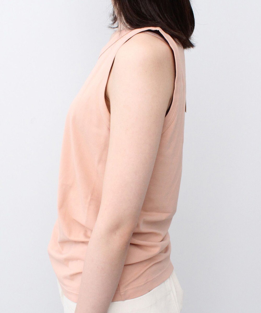 WHITE MAILS SPANDEX PAPER JERSEY タンクトップ 