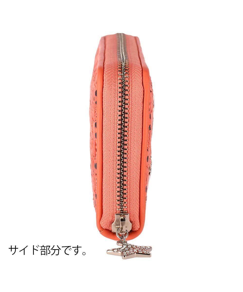 tsumori chisato CARRY キラメッシュ ラウンドファスナー長財布 