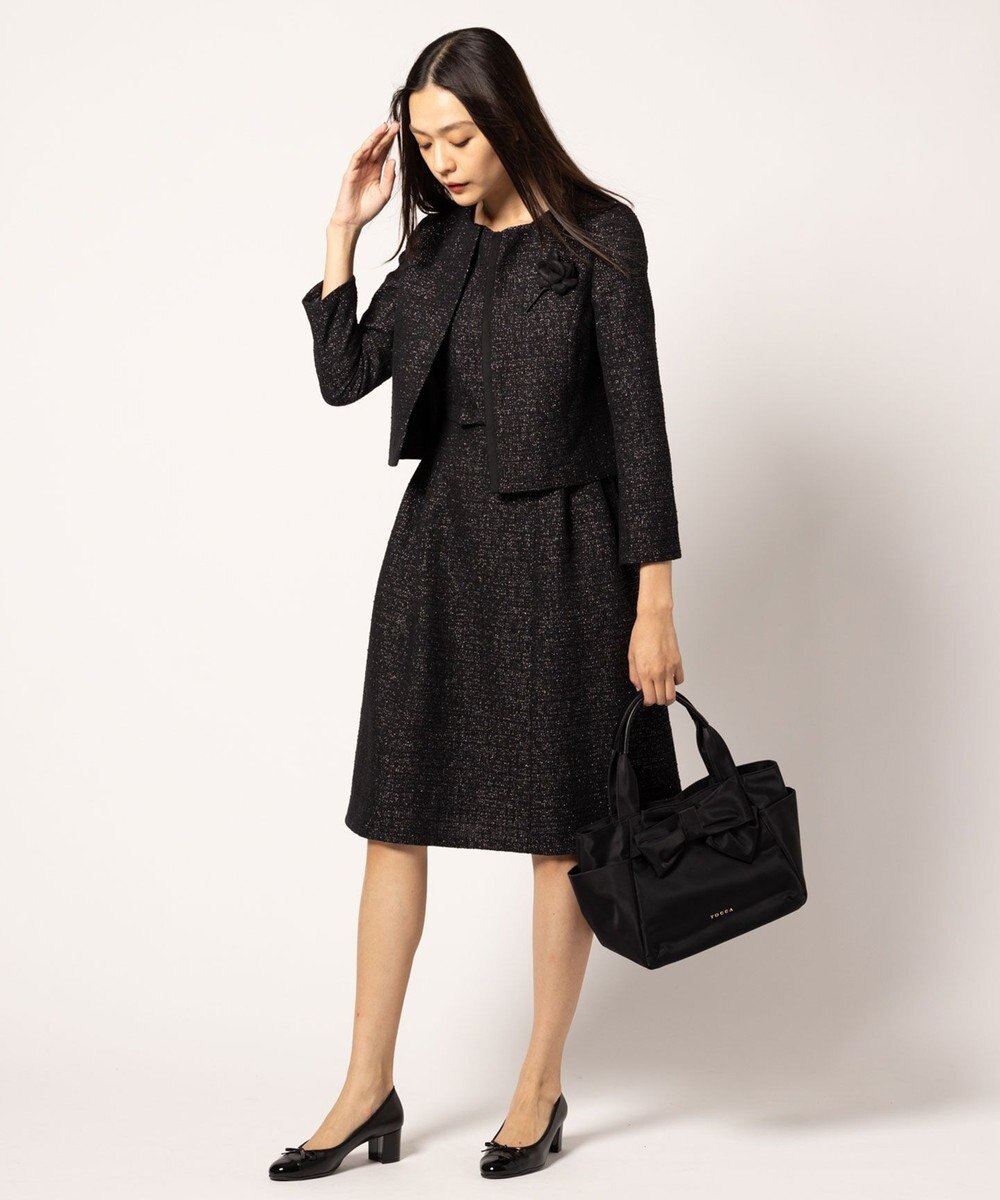 TOCCA 【大人百花掲載】KNOT IN HEART NYLONTOTE M トートバッグ M 