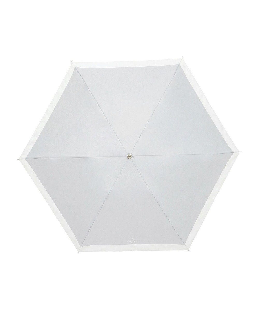 MOONBAT 【晴雨兼用日傘】ランバン コレクション（LANVIN COLLECTION） 折りたたみ日傘 グログランリボン 