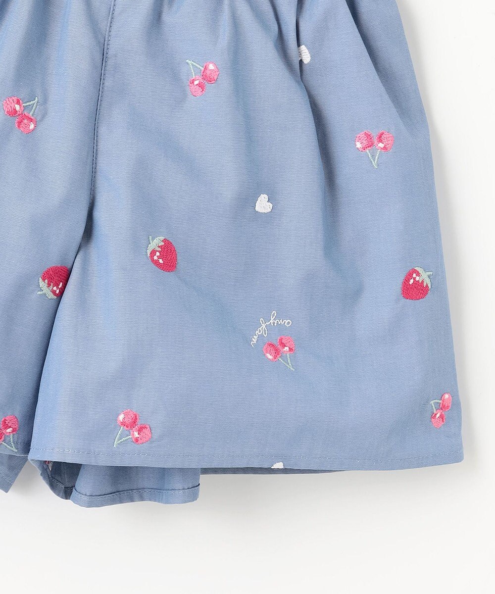 ANY KIDS 総柄刺繍 キュロット 