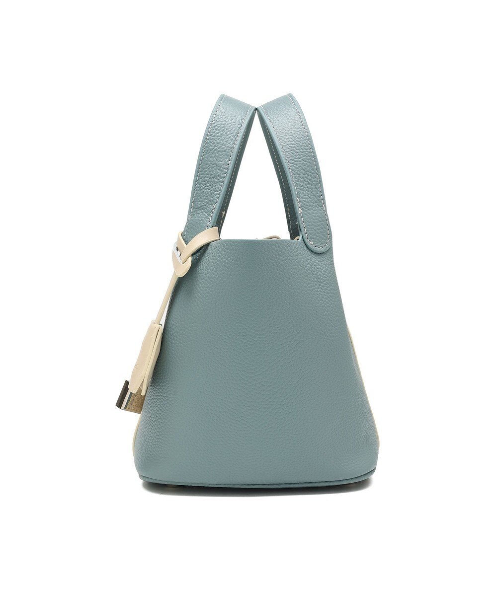 style code 【PADMA/パドマ】 キーチャーム付 本革ミニトートバッグ 