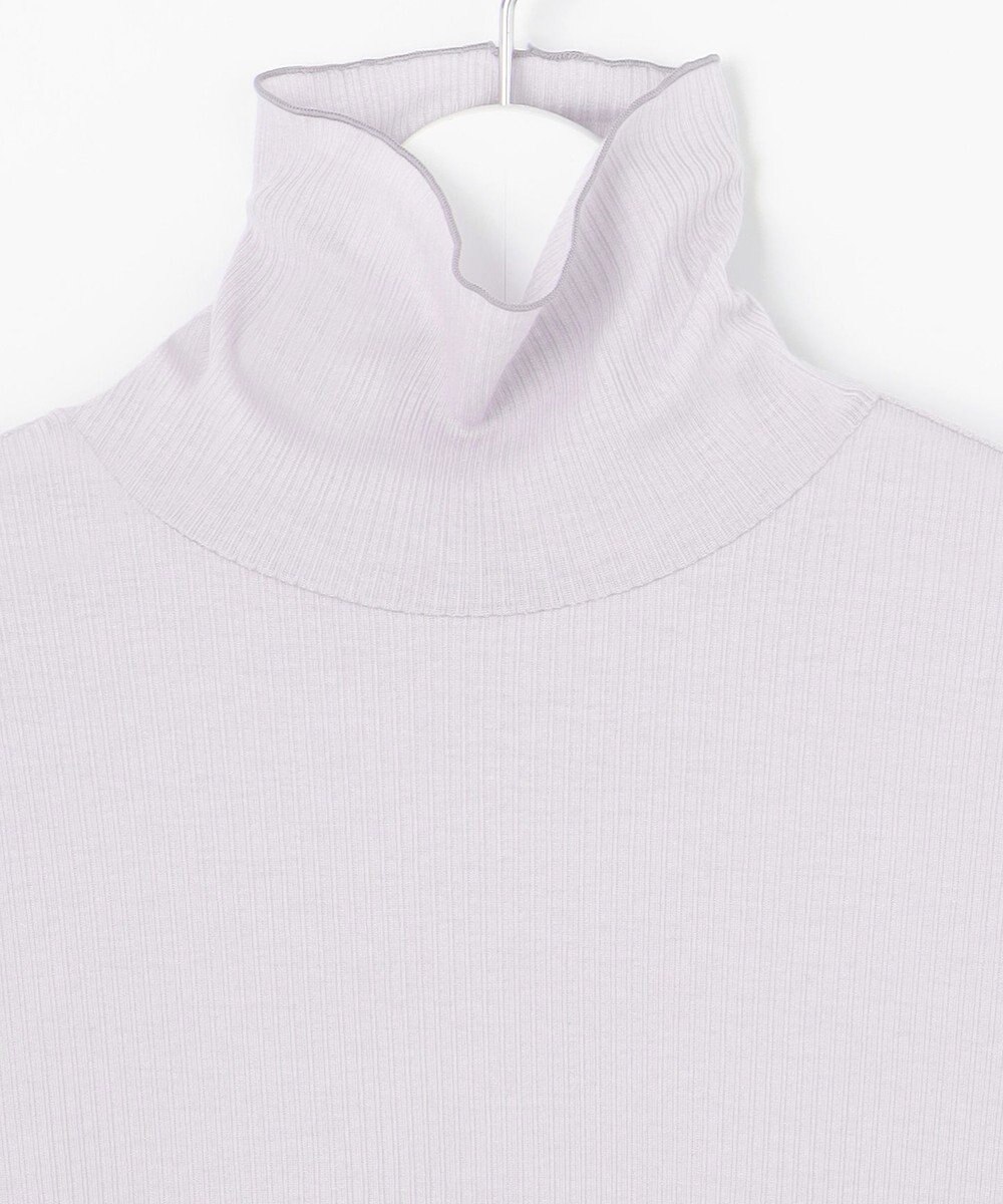 J.PRESS LADIES S カシミヤシルクリブタートル カットソー 