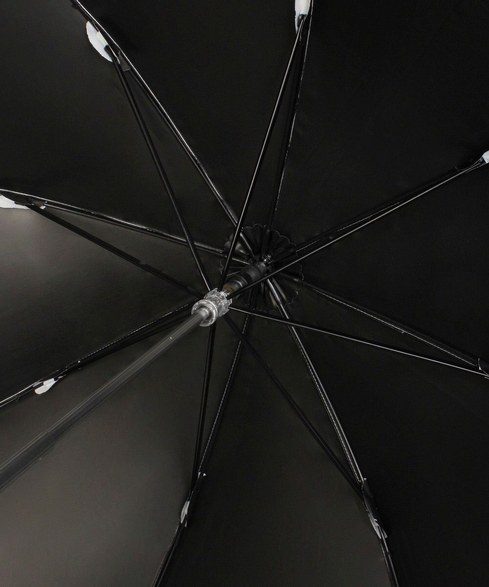 MOONBAT POLO RALPH LAUREN（ポロ ラルフローレン）晴雨兼用日傘 ドット 長傘 遮光率100％ 遮熱 UV 