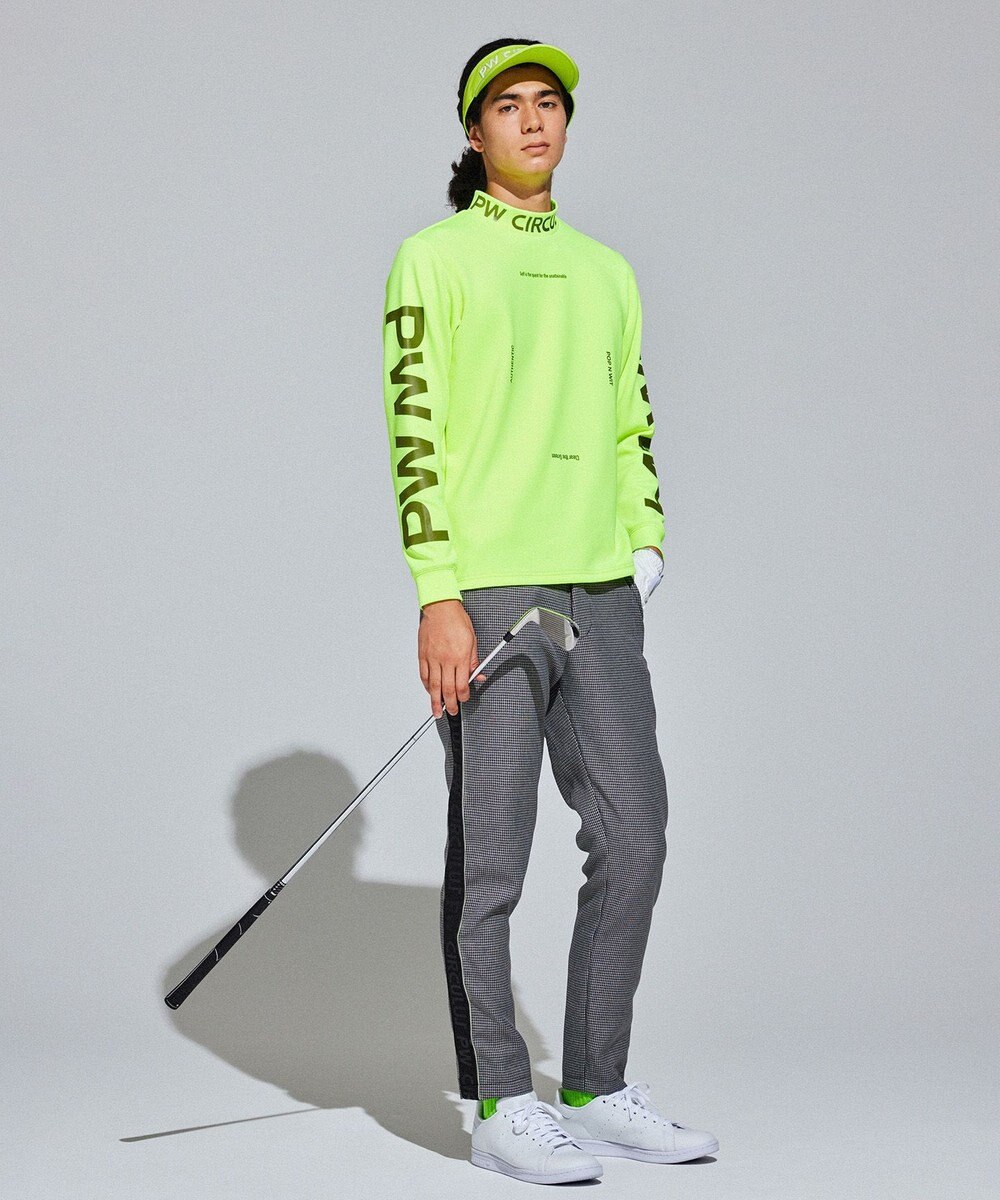 PW CIRCULUS 【イージーケア / 軽量 / 一枚でサマになる】【MEN】 ロングスリーブ モックネック 