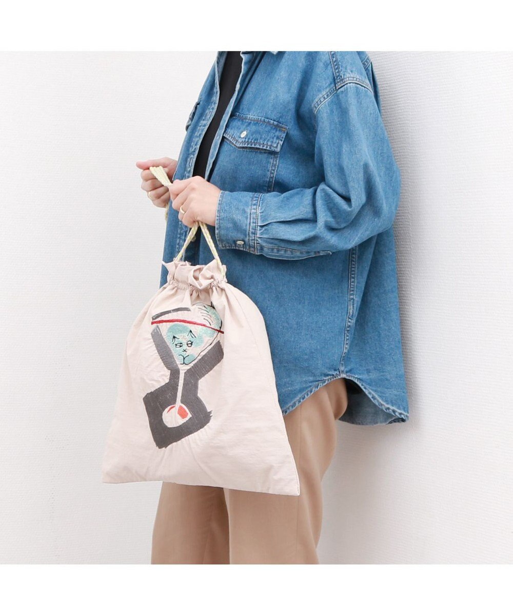 UNBILLION カシュカシュ cachecache / naabコラボ刺繍キャットトート 