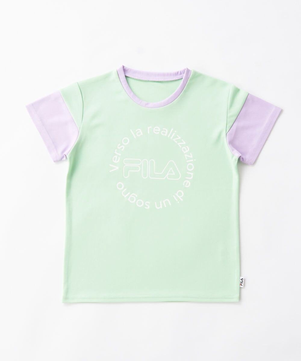 OP／FILA 【FILA】サークルロゴTシャツ 