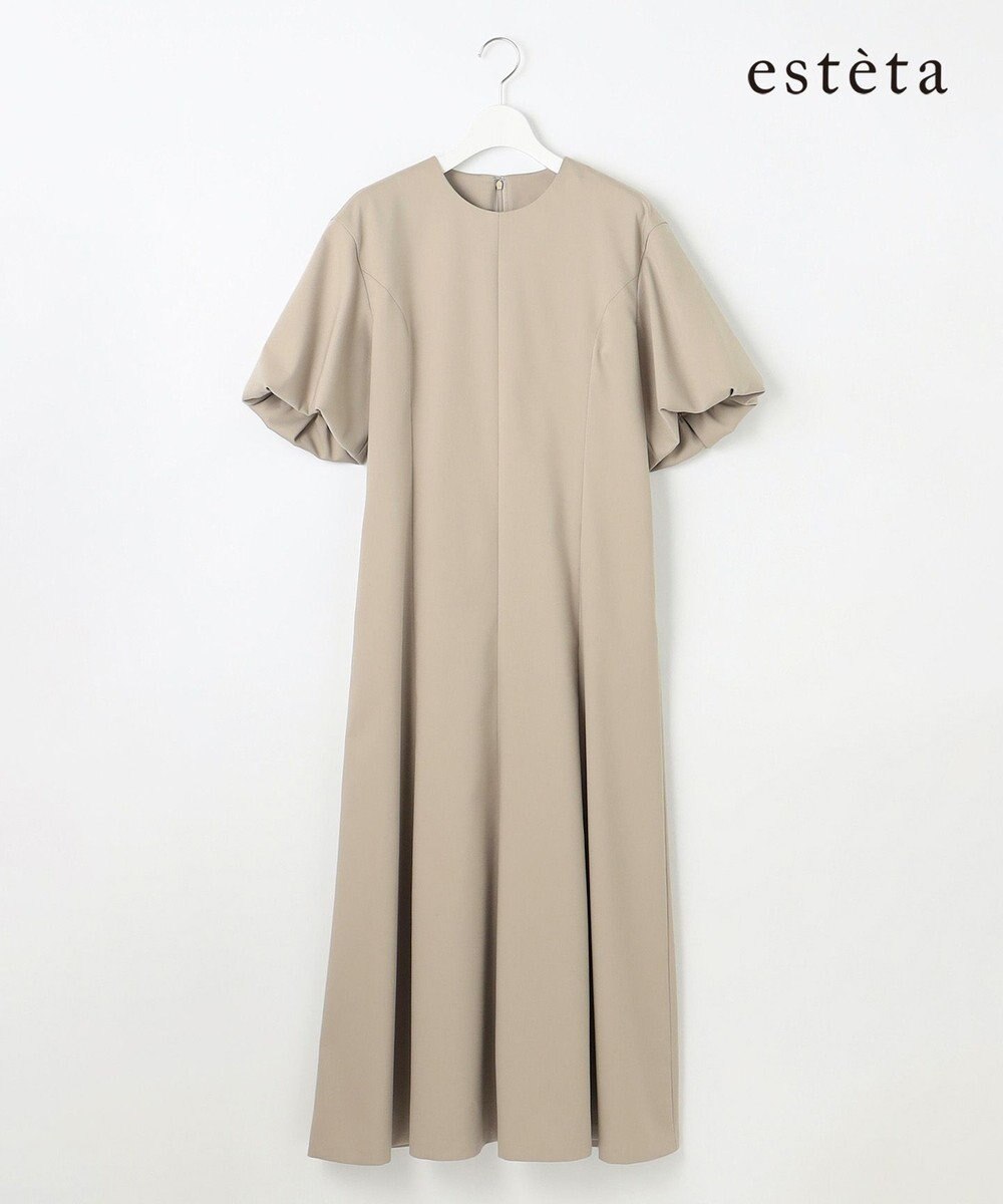 23区 【エステータ】ライトダブルクロス ワンピース 
