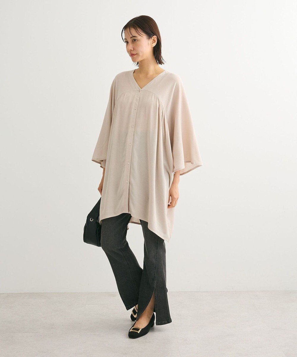 Green Parks ・ＳＵＧＡＲ　ＳＰＯＯＮ　デニムスリットフレアパンツ 