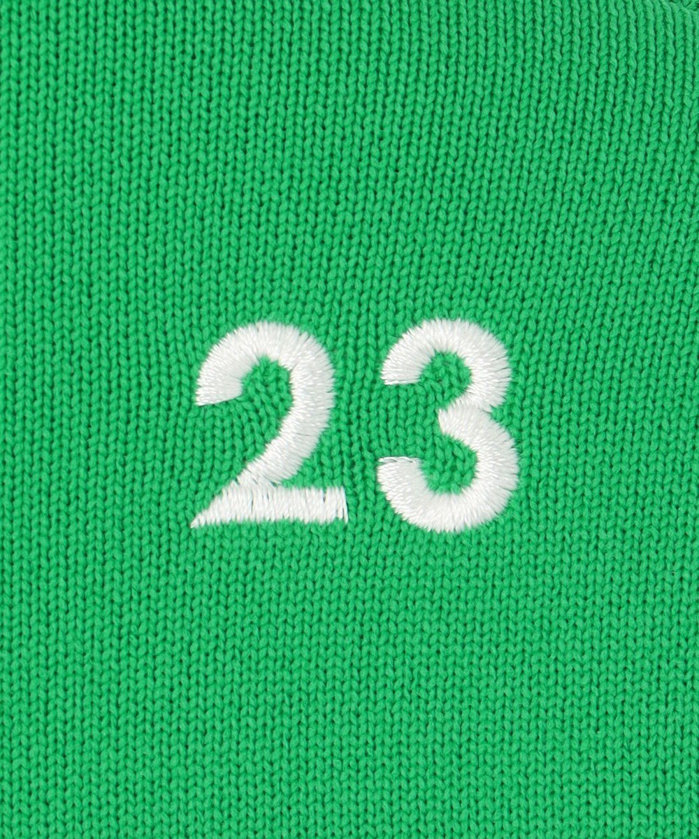 23区GOLF 【WOMEN】【ウォッシャブル】グラフィックダブルジャガードニット 