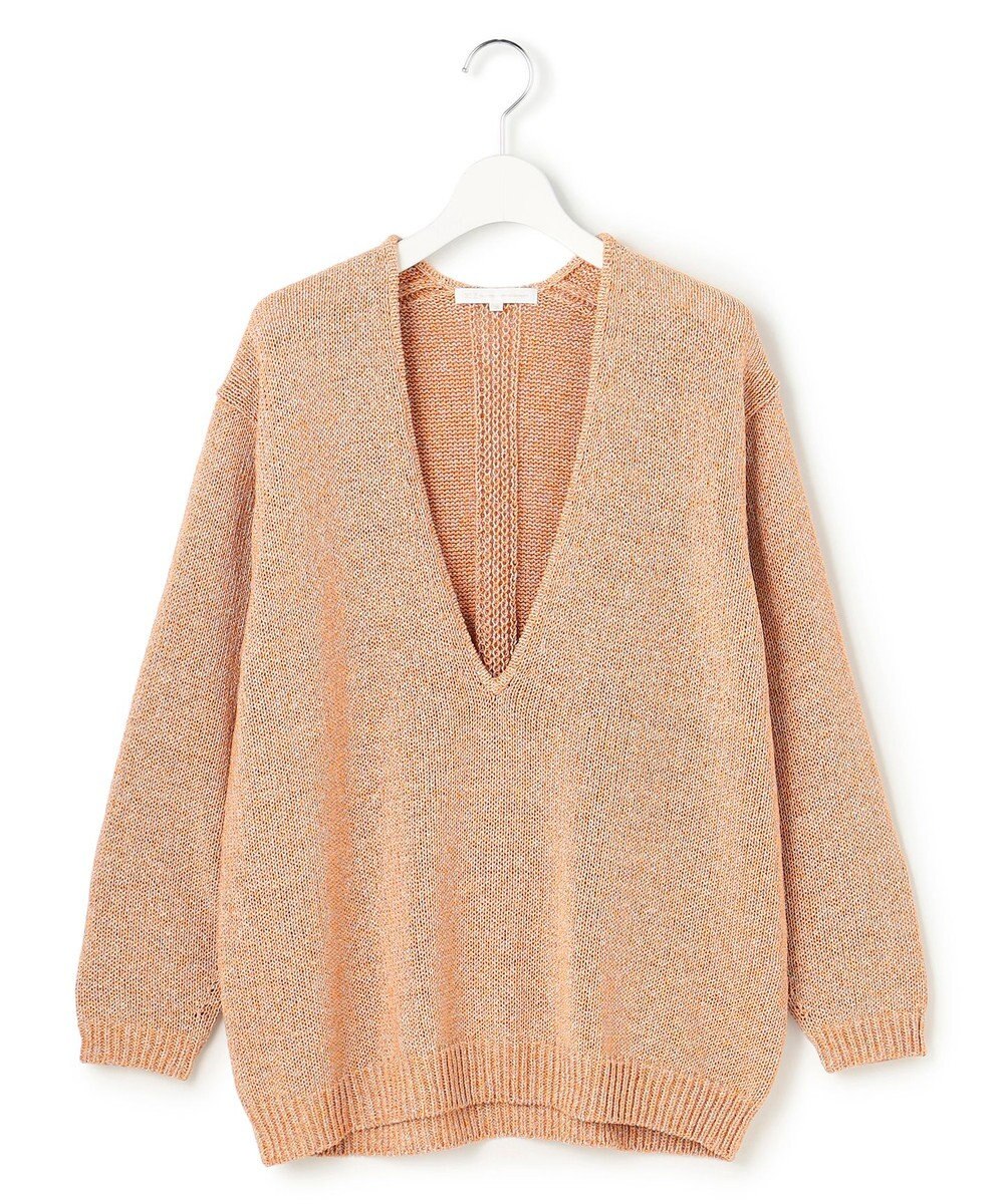 23区 【GOLD LABEL】マーブルコイル Vネック ニット 