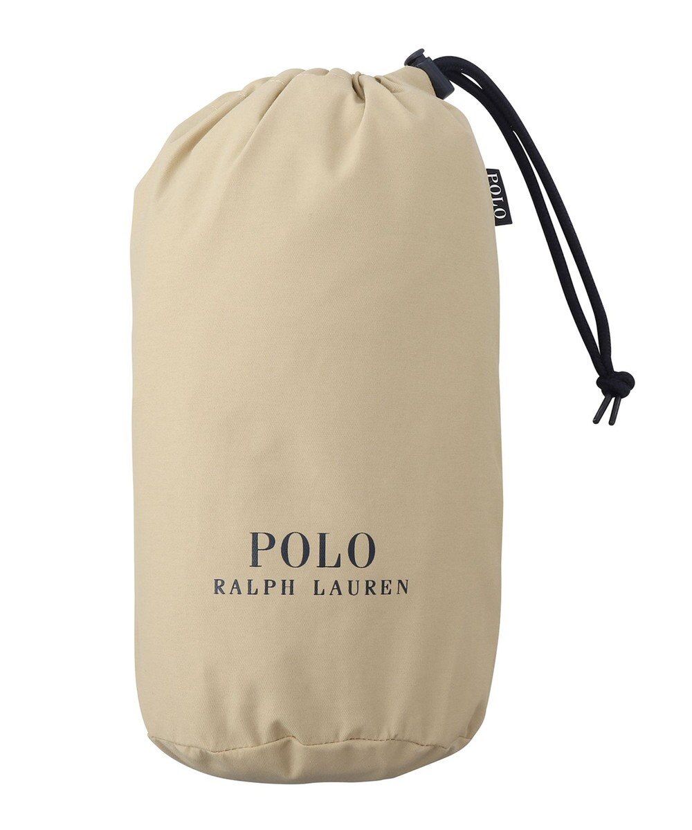 MOONBAT POLO RALPH LAURENRL パイピングレインポンチョ 無地 75デニール 収納袋付き 