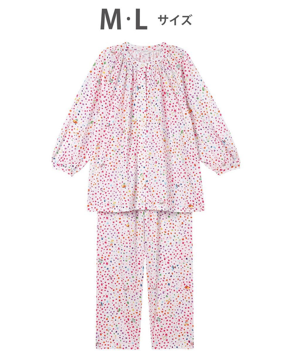 tsumori chisato SLEEP ツモリチサト パジャマ 綿混(本体) 天竺素材 9分袖 長袖 9分丈 レディース UDX594 /ワコール 