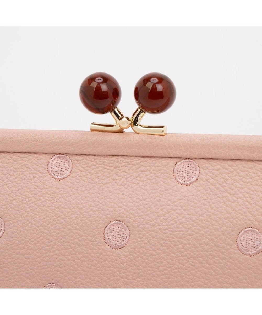 UNBILLION ペルケ perche / アクリル玉がま口長財布 