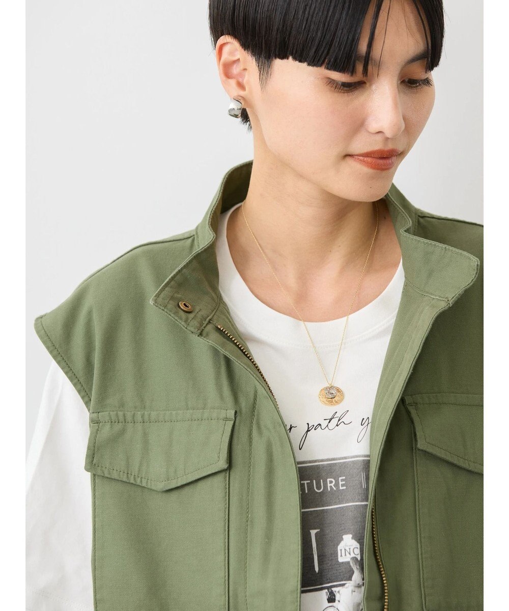 AMERICAN HOLIC ミリタリーアウトポケットベスト 