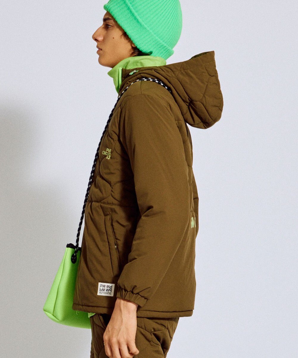 PW CIRCULUS 【撥水加工 / ストレッチ】【MEN】キルティング中綿ブルゾン ゴルフ 