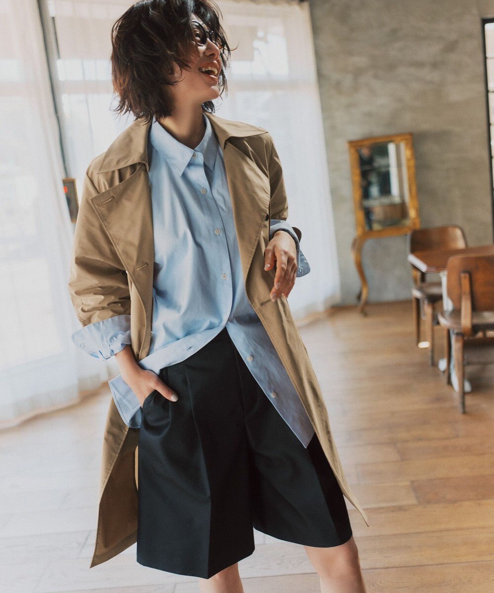 uncrave チノギャバジン ショートトラウザー 