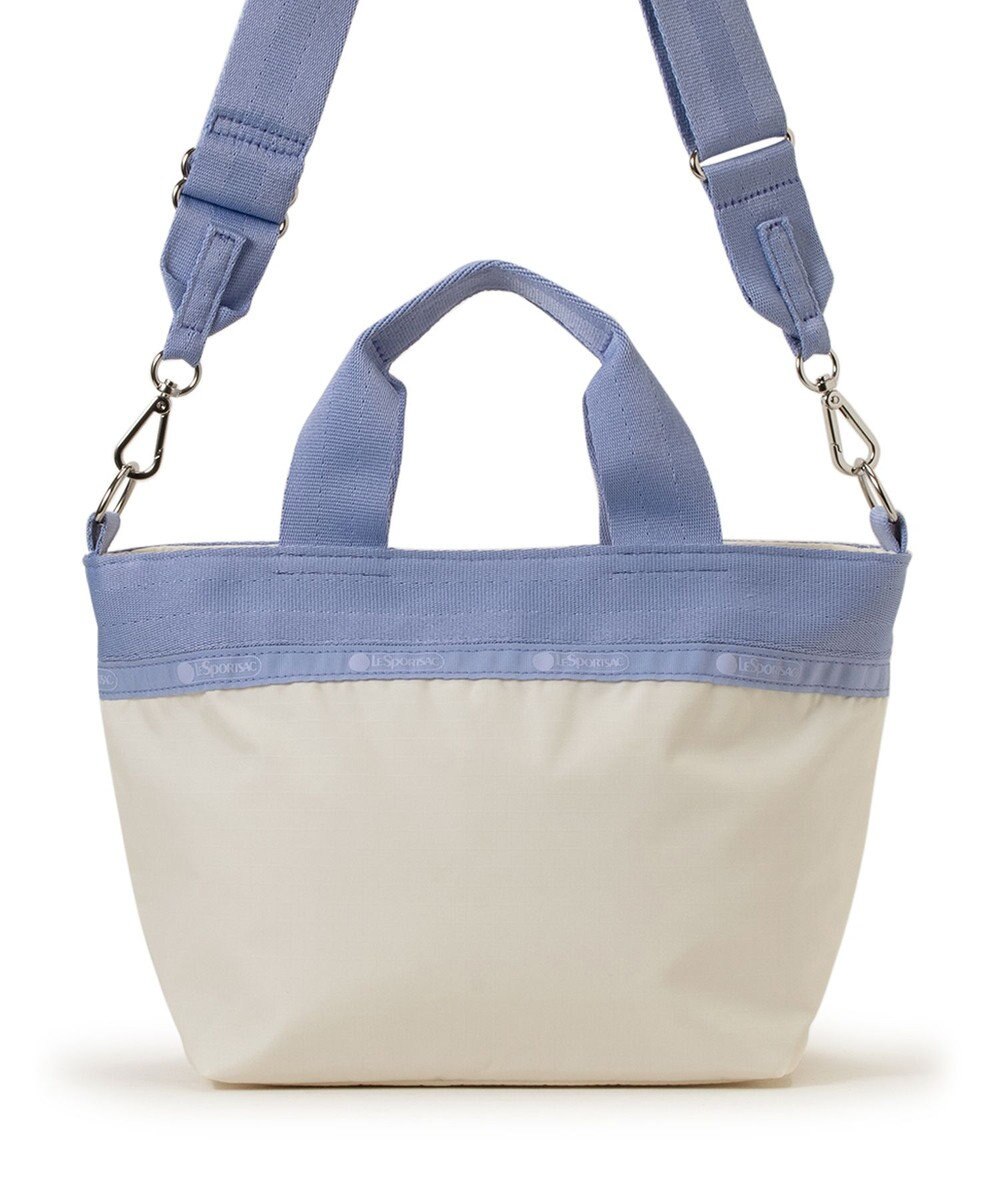 LeSportsac SMALL BUCKET TOTE/メレンゲ/ペリウィンクルドリーム 