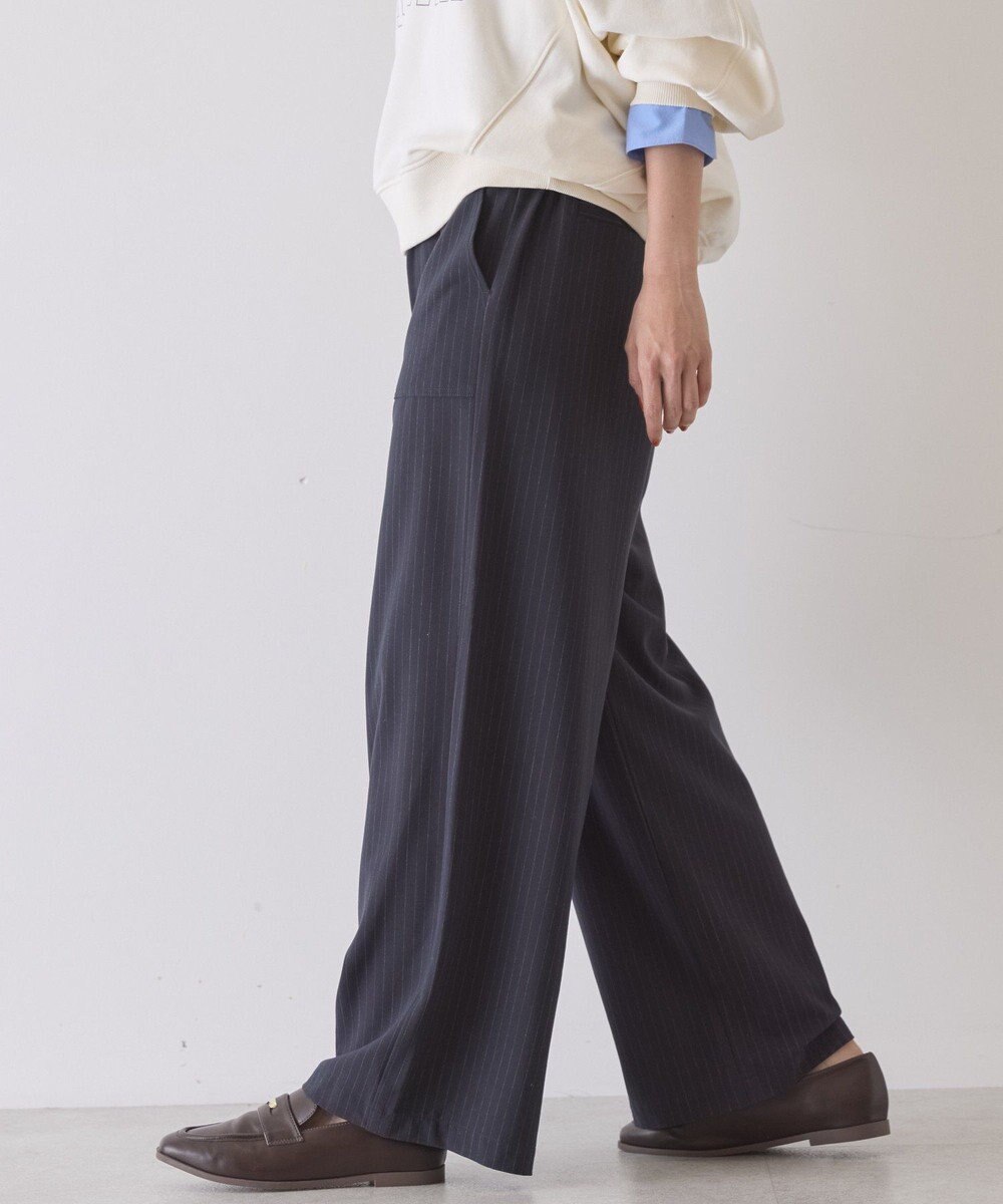 AMERICAN HOLIC 【イージーケア】ベイカーリラックスパンツ 