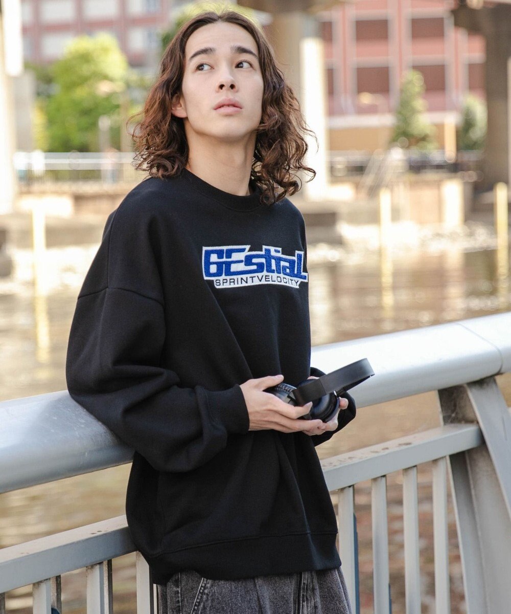 WEGO ヘビーウエイトサガラグラフィックプルオーバー 