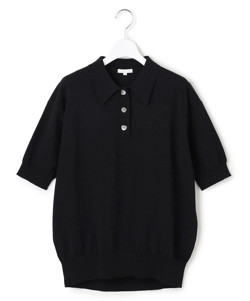 23区 L 【R(アール)】アイスニット 襟付きデザイン トップス 