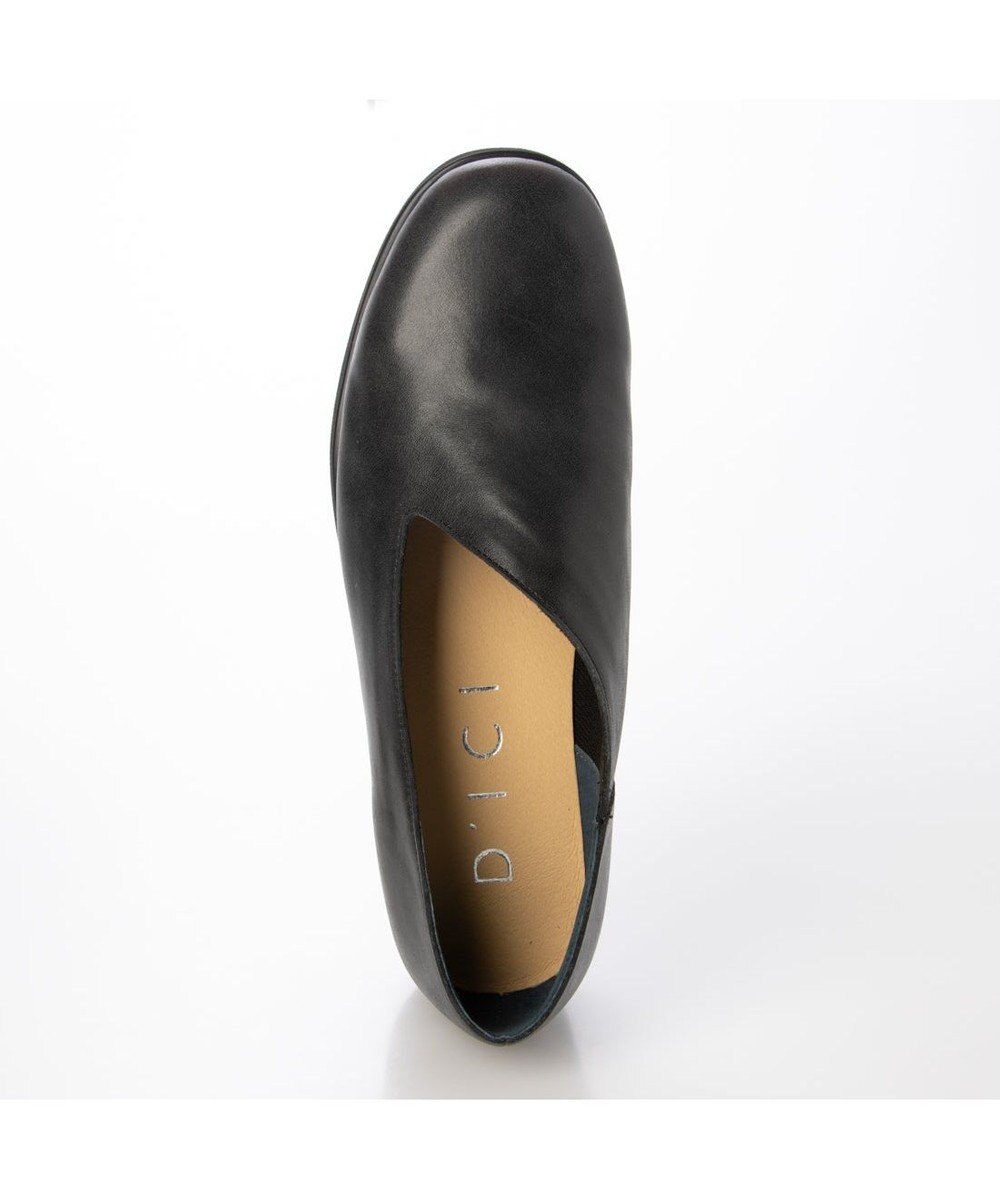 MODE ET JACOMO <D'ICI>カットラインミドルヒールシューズ 