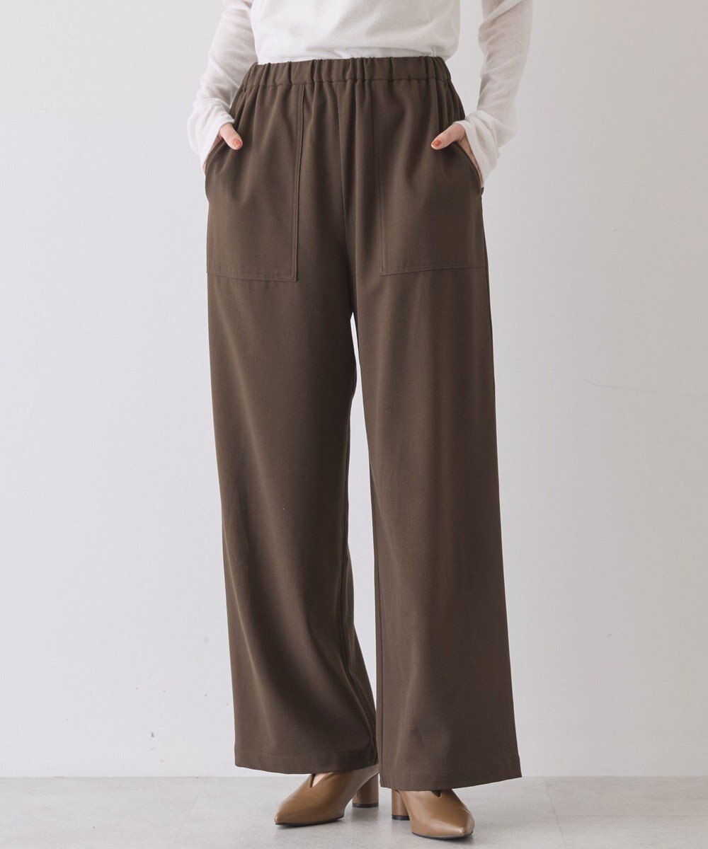 AMERICAN HOLIC 【イージーケア】ベイカーリラックスパンツ 