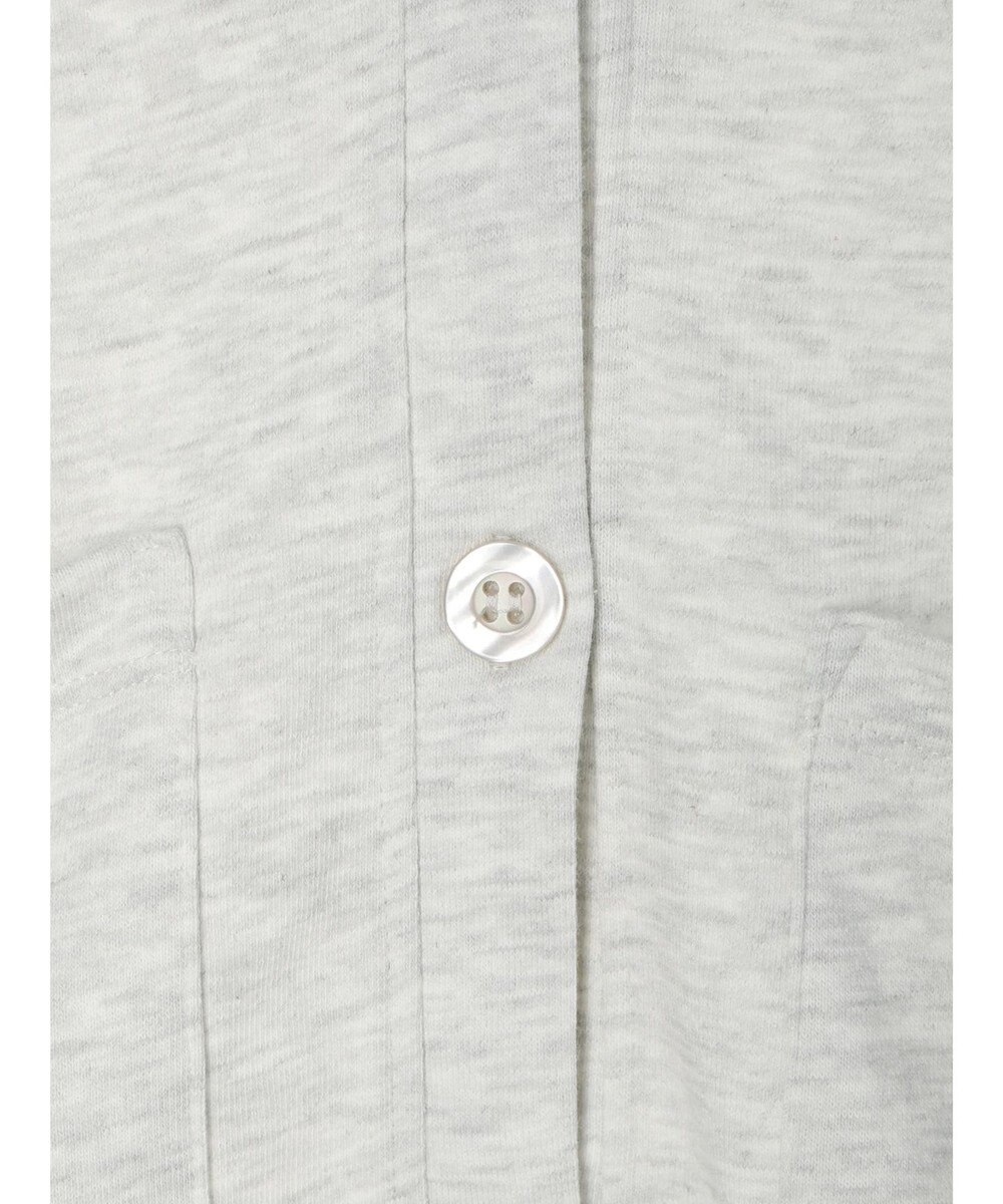 Green Parks ミニ裏毛Ｖネックカーディガン 