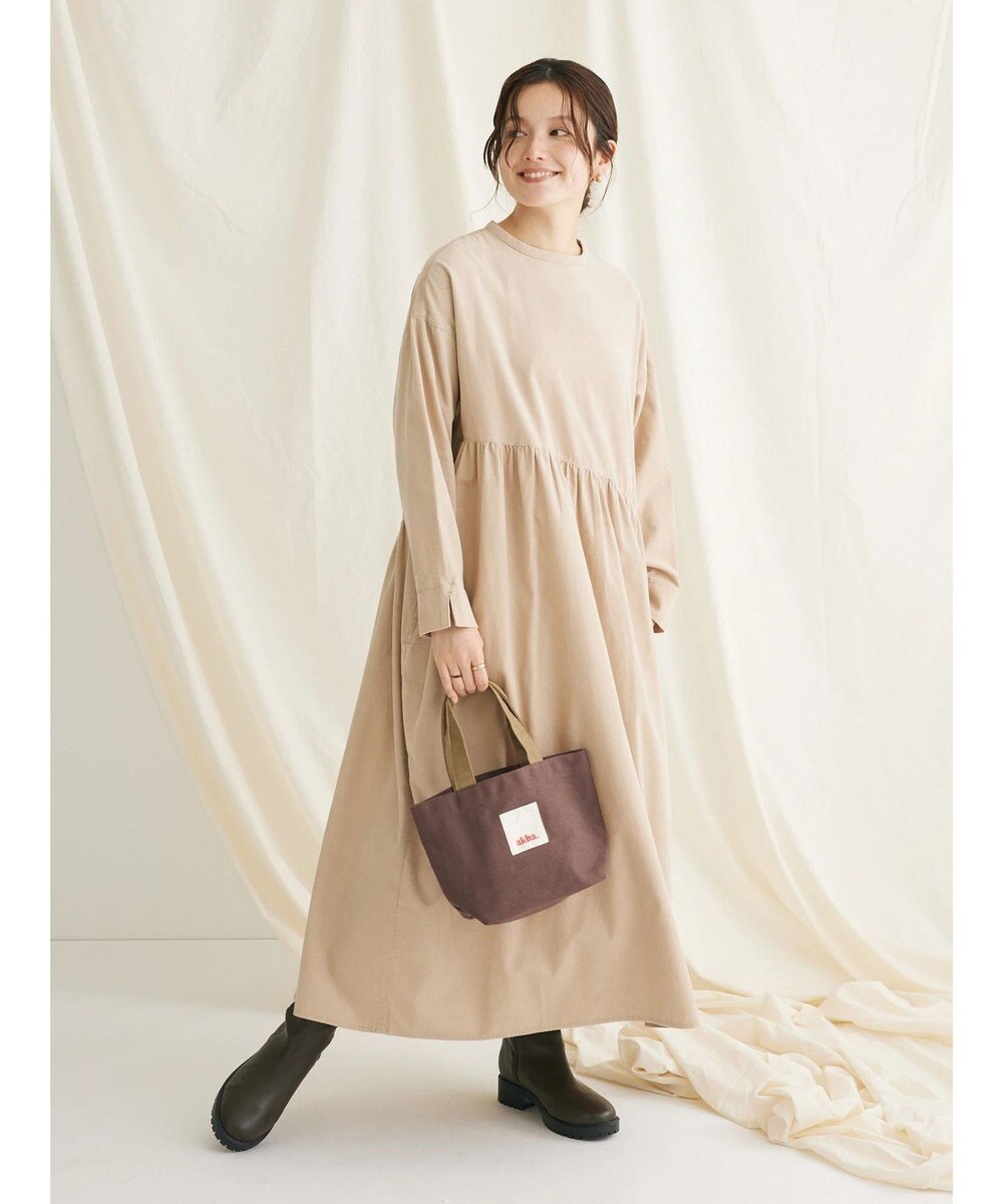 CRAFT STANDARD BOUTIQUE コーデュロイアシンメトリーワンピース 