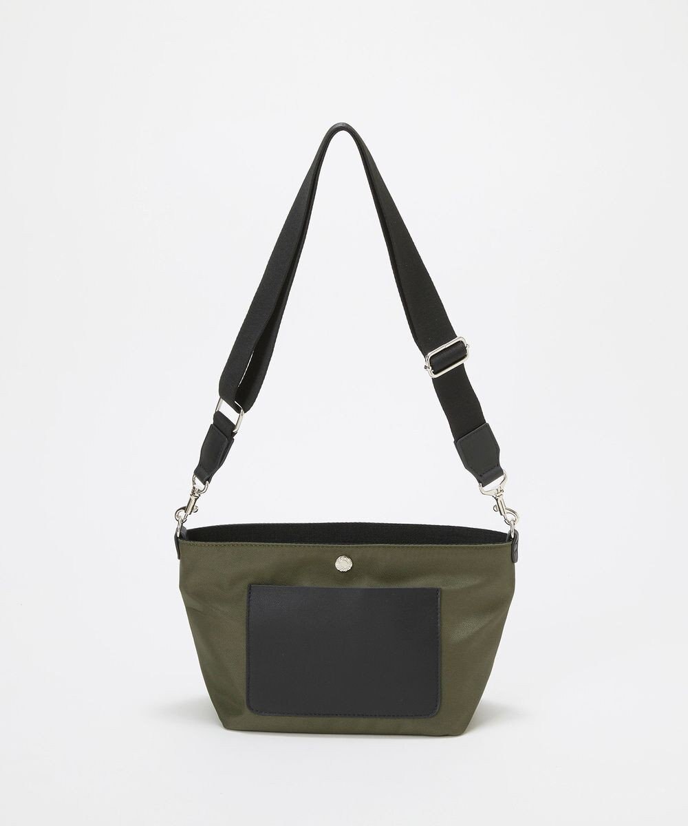 TOPKAPI 【Breath TOPKAPI sis】【WEB限定】ナイロン レザーポケット ミニ ショルダーバッグ 軽量 / CALM カーム　 