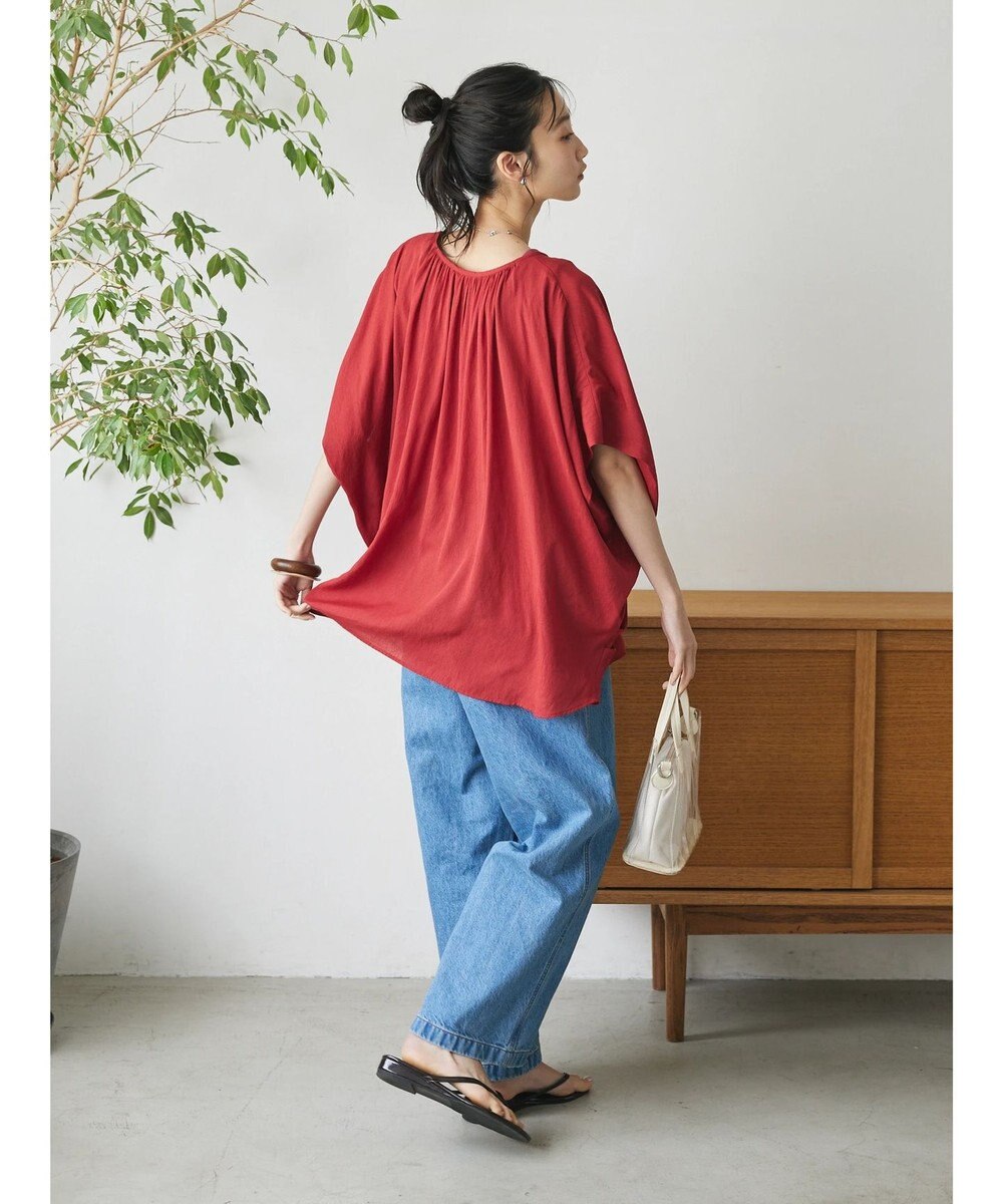 CRAFT STANDARD BOUTIQUE ウ゛ィンテージボイル２ＷＡＹタックブラウス 