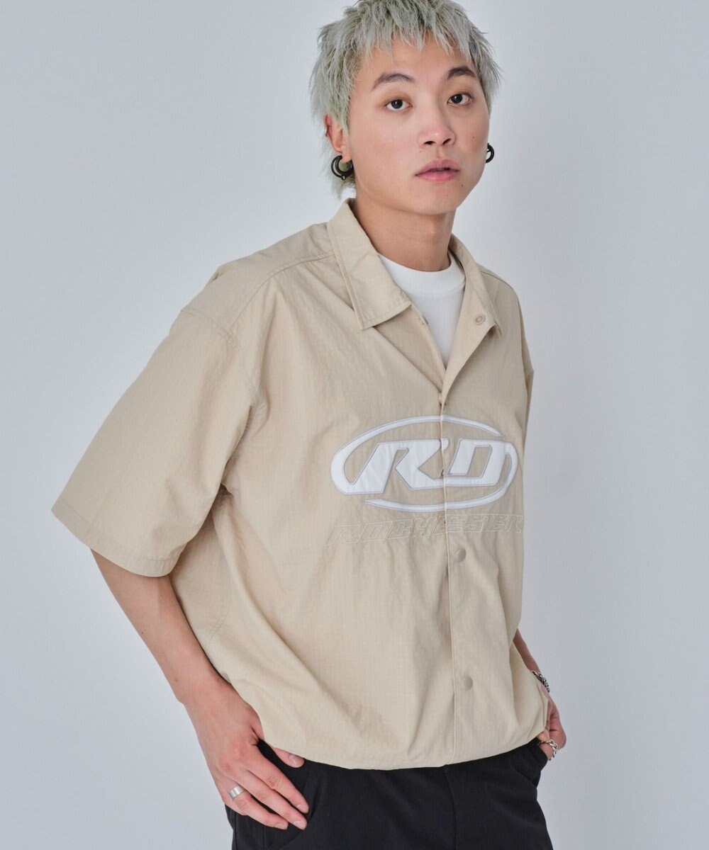 WEGO 【ユニセックス着用ITEM】リップストップグラフィックシャツ（SS） 