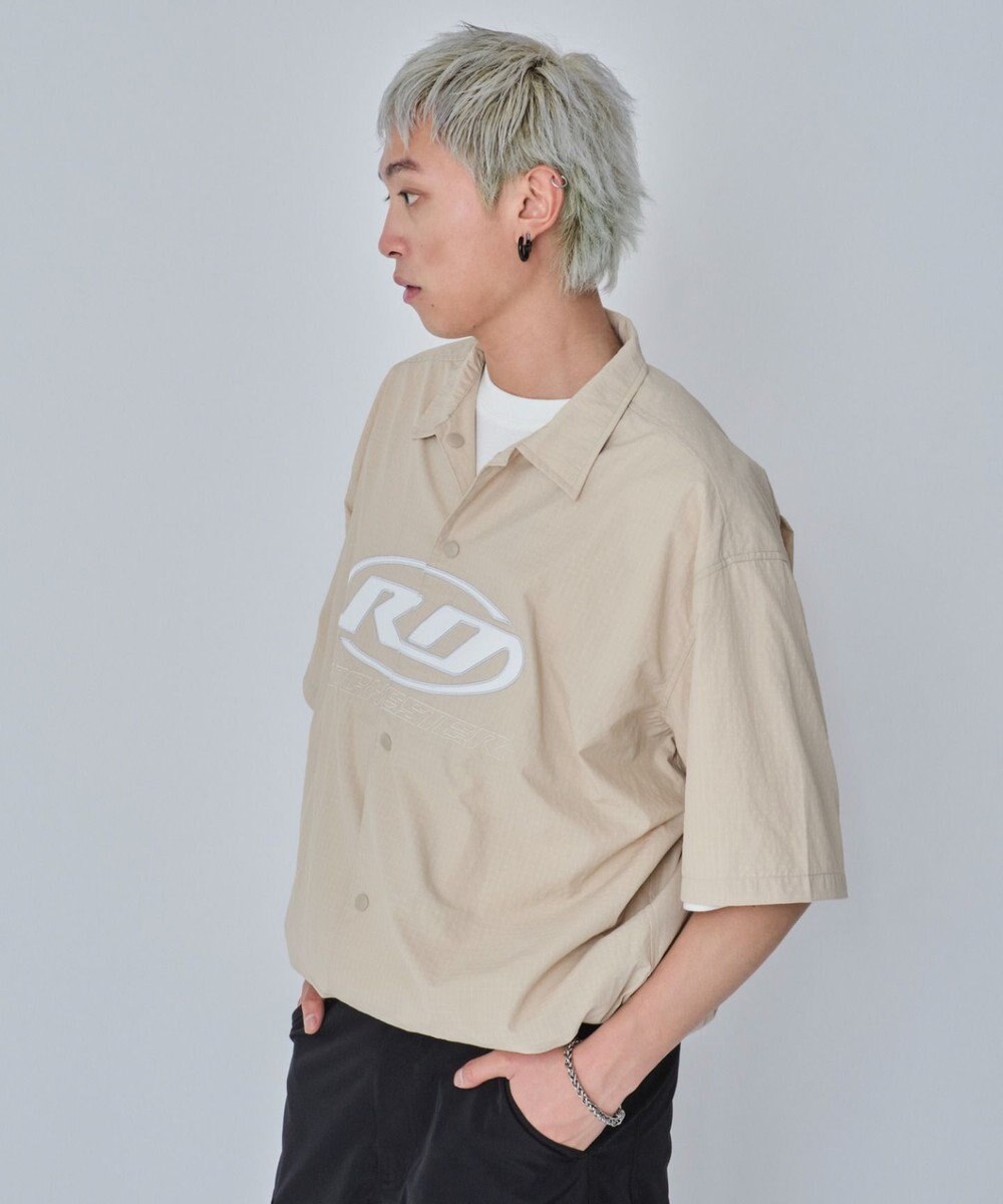 WEGO 【ユニセックス着用ITEM】リップストップグラフィックシャツ（SS） 