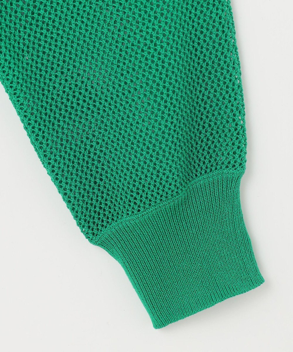 ANY L メッシュＶネックニットカーディガン 