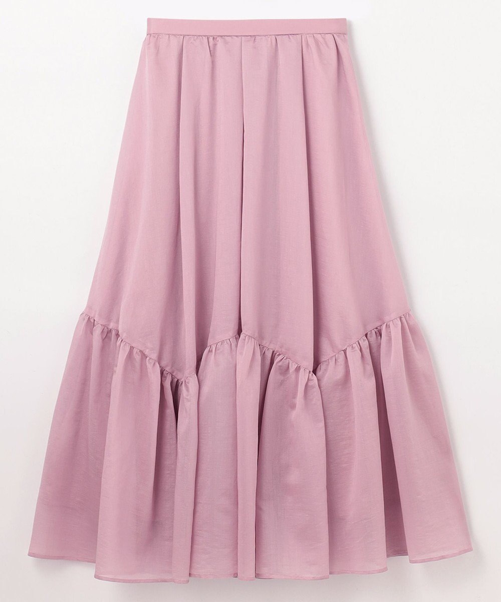 GRACE CONTINENTAL ティアードボリュームスカート 
