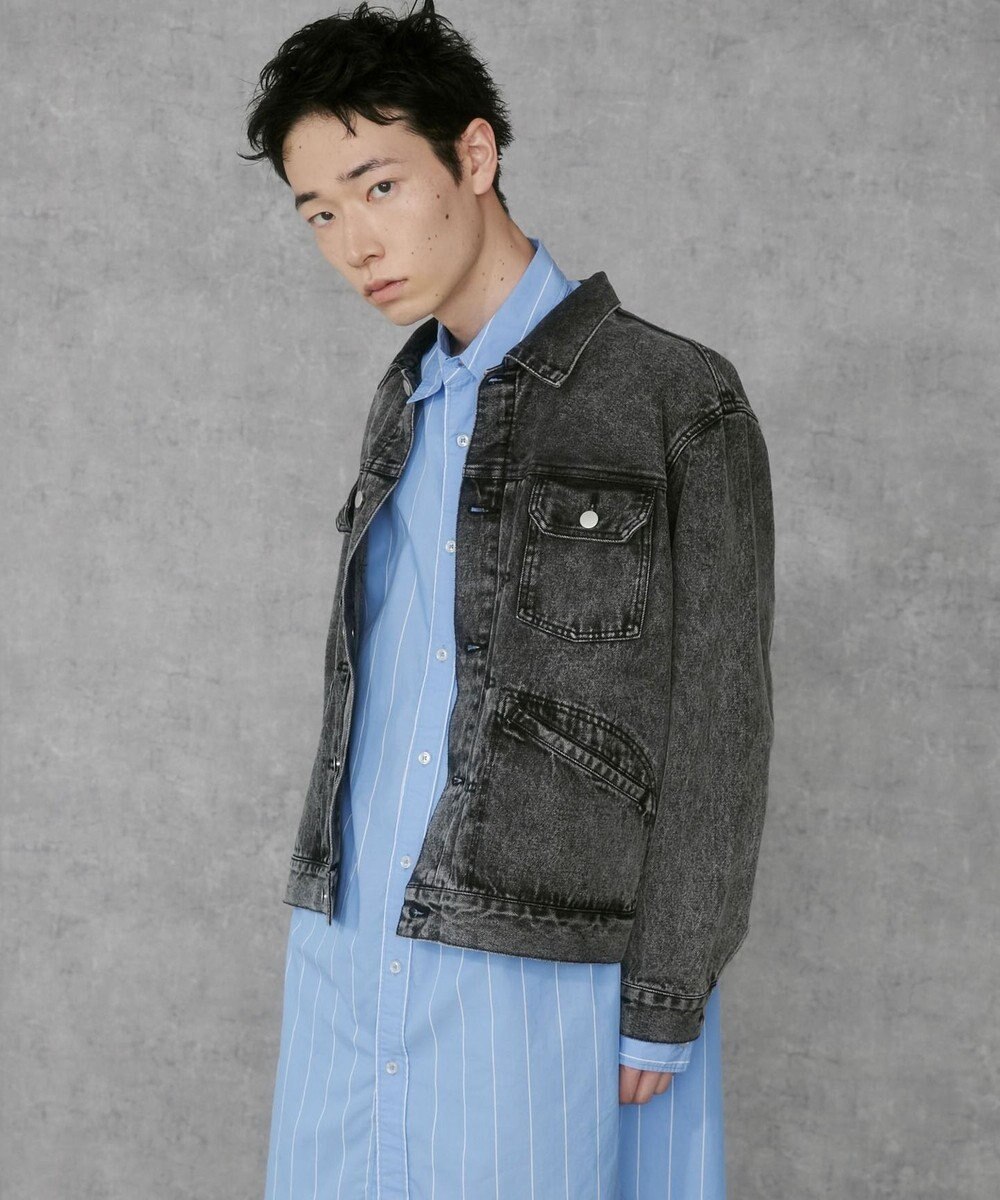 WEGO デニムトラッカージャケット 