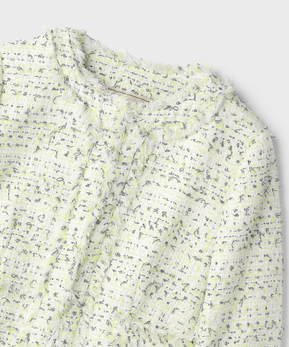 GRACE CONTINENTAL ミックスツイードジャケット 