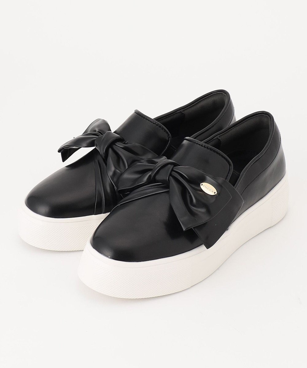 TOCCA 【晴雨兼用・軽量・抗菌消臭】NUANCE RIBBON SNEAKERS スニーカー 