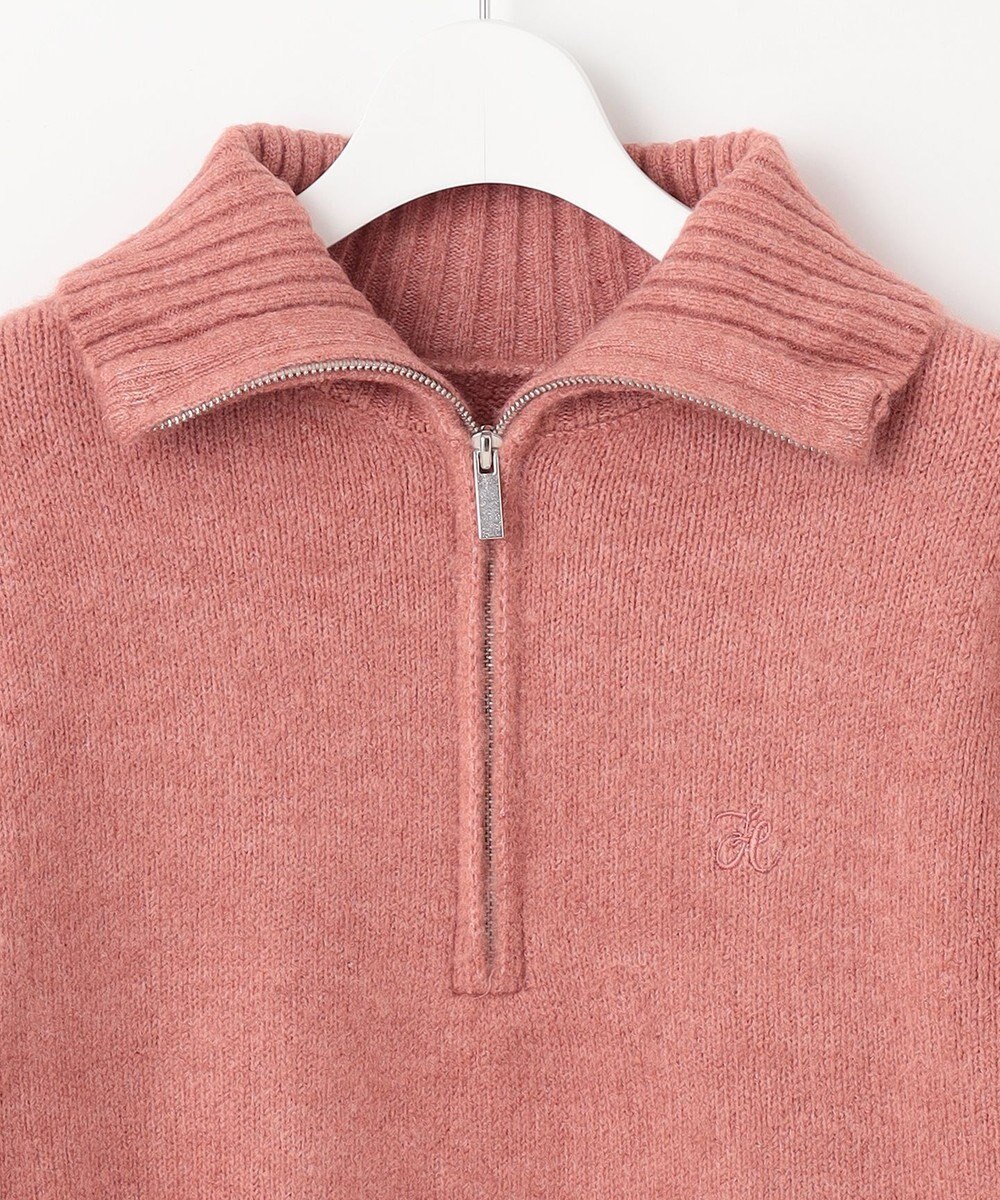 Feroux ハーフジップニット プルオーバー 