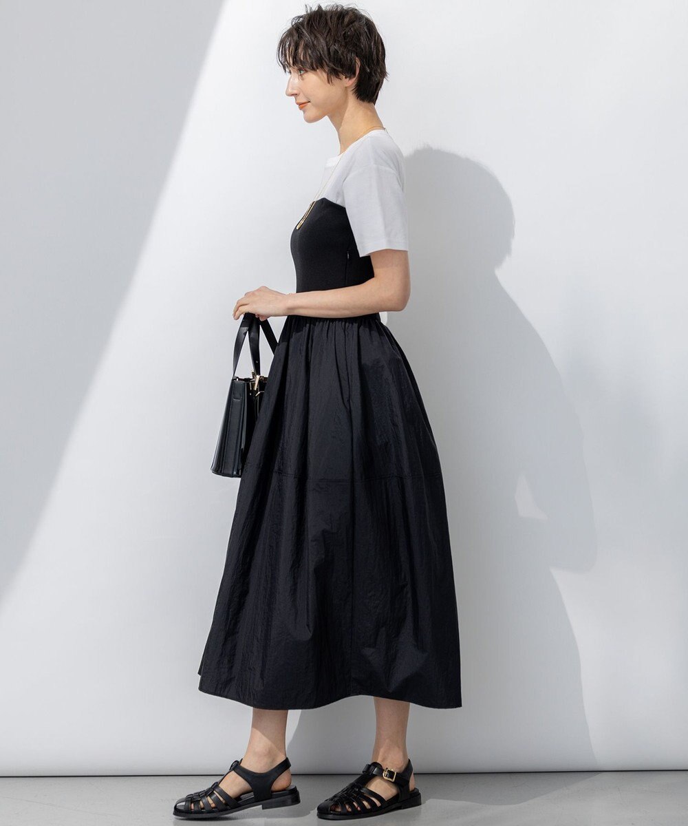 23区 【速乾性/汗じみ防止】半袖 クロップド IT Tシャツ 