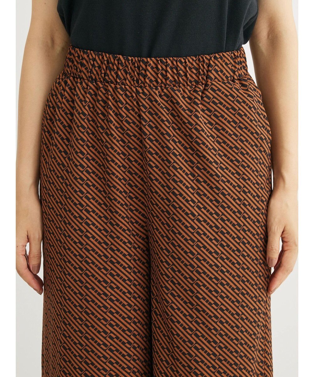 Green Parks ・ｆｕｒｒｙ　ｒａｔｅ　キカガクガラギャザーパンツ 