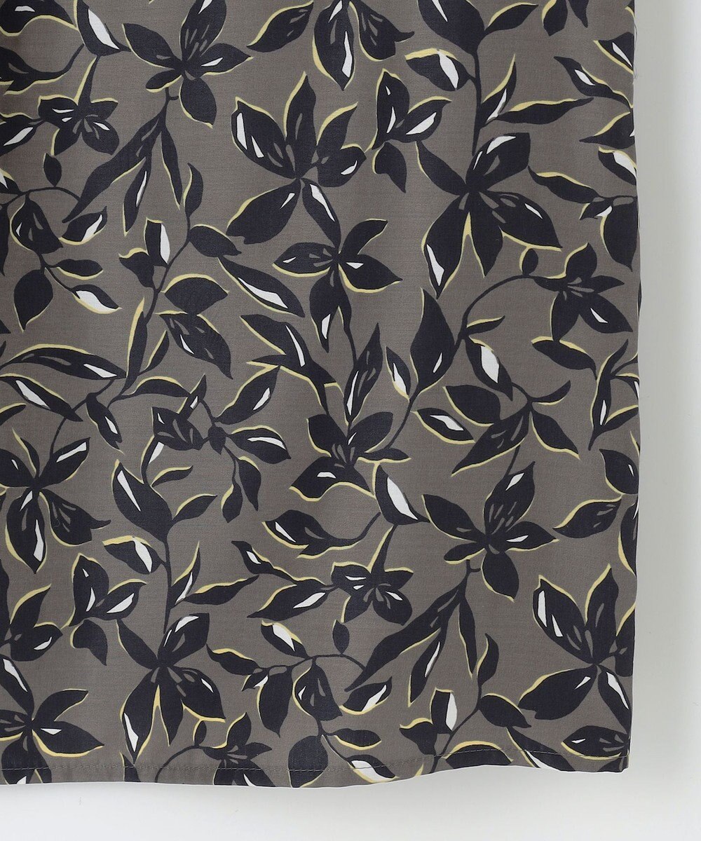 J.PRESS LADIES 【洗える】ボタニカルプリント ブラウス 