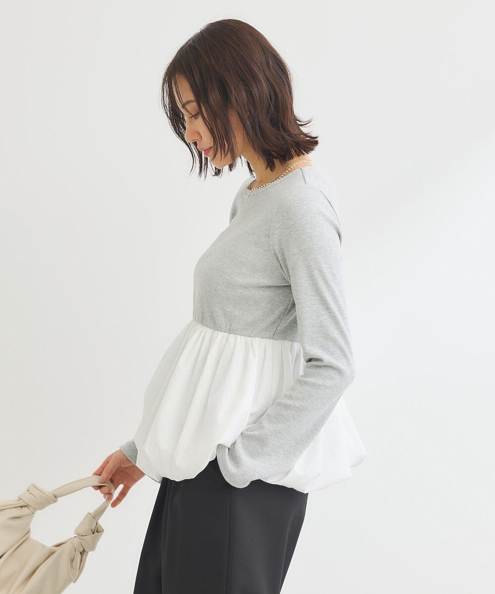 Green Parks ・ＳＵＧＡＲ　ＳＰＯＯＮ　裾バルーンプルオーバー 