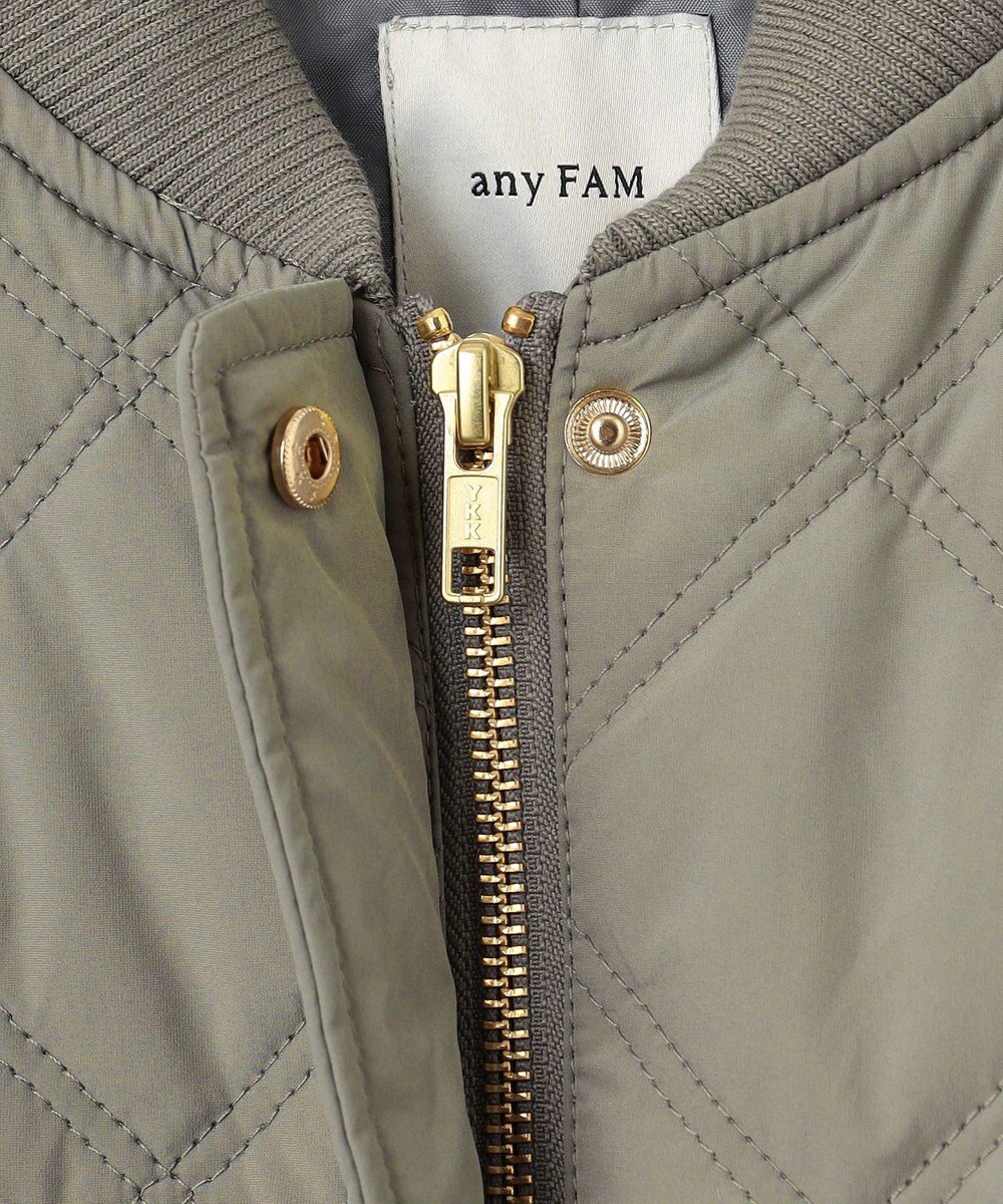 ANY 【洗濯機可/撥水】ダイヤキルトブルゾン 